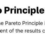 Paraphrased definition of Pareto Principle on Surfer blog