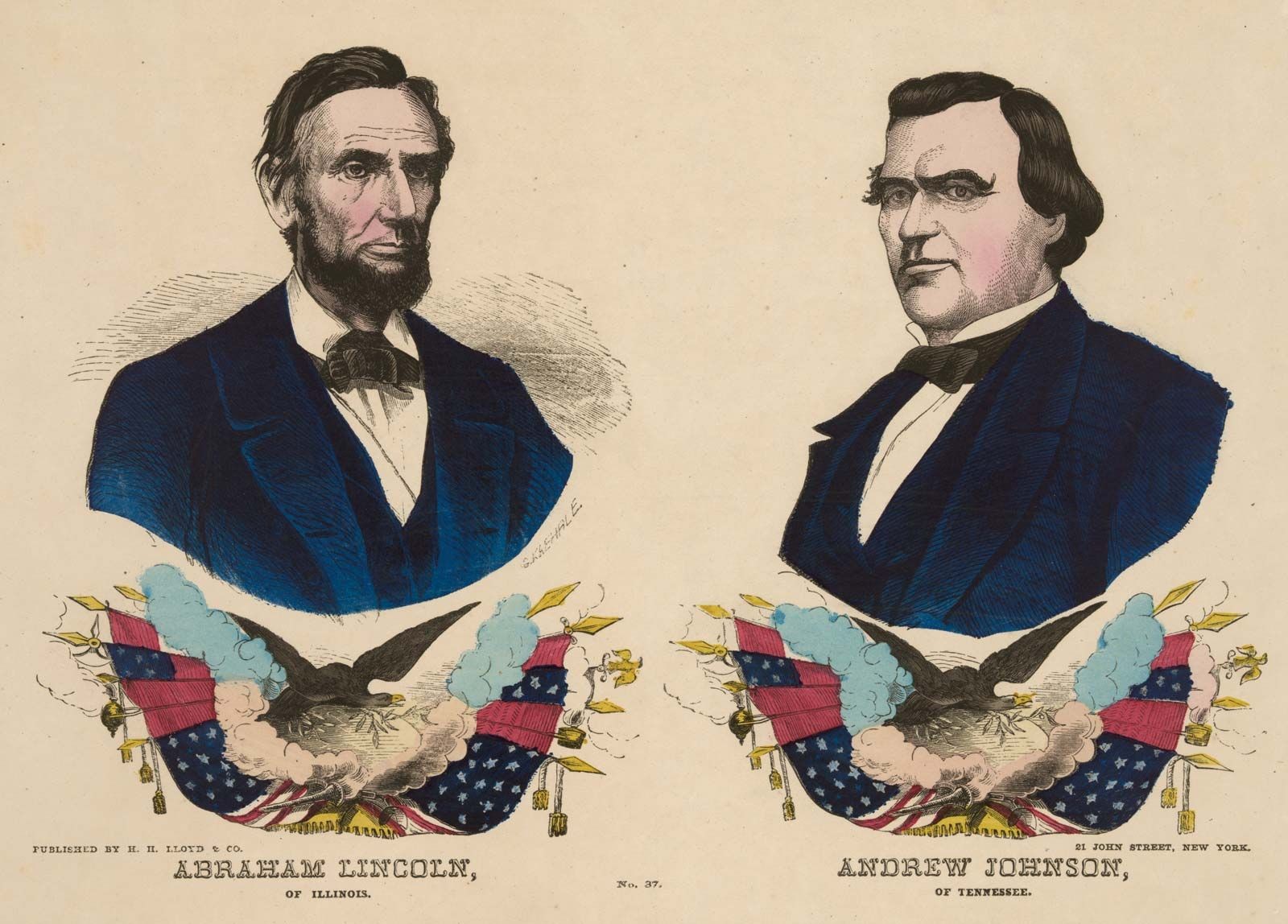 Abraham Lincoln and Andrew Johnson