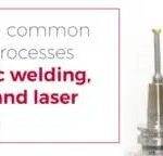 Ultrasonic welding, hole-punching, and laser cutting are the more common CNC-operated processes