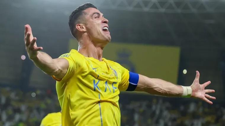 Cristiano Ronaldo Al Nassr Goal Celebration Saudi Pro League