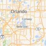 Orlando, Florida map