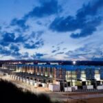 Google data center in Georgia, showcasing the need for controlled environments where STP considerations are crucial for operational efficiency.