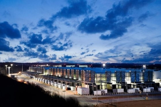 Google data center in Georgia, showcasing the need for controlled environments where STP considerations are crucial for operational efficiency.