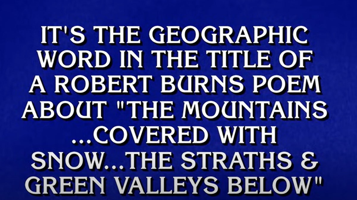 Jeopardy! Final Clue causing controversy among fans