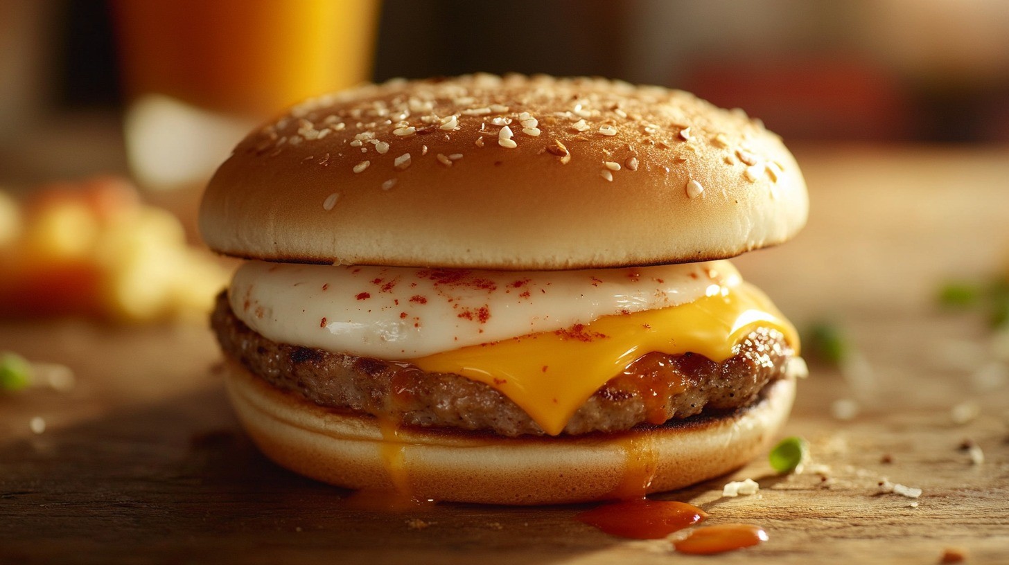 Close-up of a McDonald