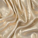 Metallic Gold Polyester Lame