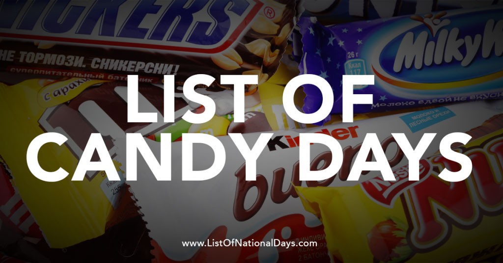 Explore National Candy Holidays - Satisfy your sweet tooth with our comprehensive list of candy-themed national holidays.