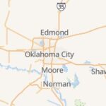 Oklahoma City, Oklahoma map