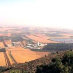 View of the Jezreel Valley (Marj Ibn Amir), northern Israel.