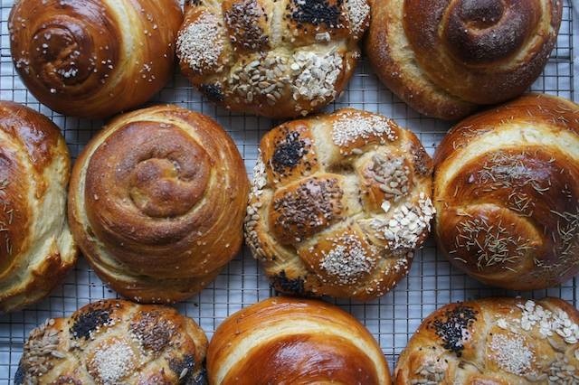 Round challah for Rosh Hashanah