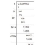 Square Root Of 2