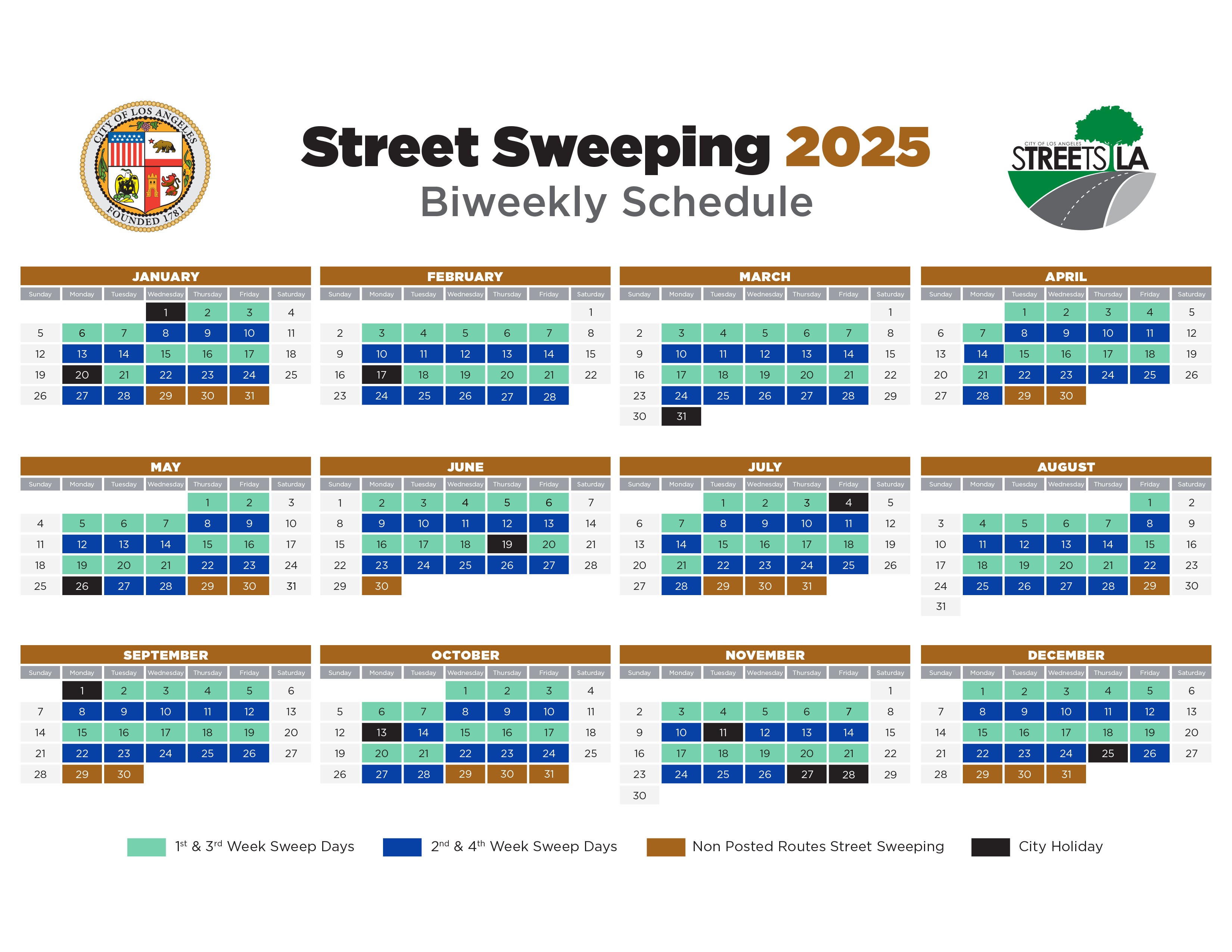 StreetsLA 2025 Street Sweeping Schedule: Knowing what time it is in Los Angeles helps residents stay informed about street cleaning times and avoid parking tickets.