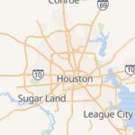 Map of Houston, Texas