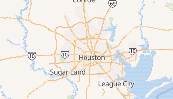 Map of Houston, Texas