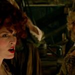 Giselle and Scarlett in Pirates of the Caribbean Tales of the Code Wedlocked short film