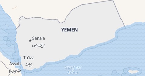 Yemen map