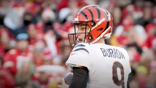Joe Burrow during the 2022 AFC Championship Game