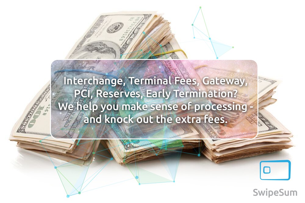 We help you make sense of processing and knock out the extra fees - Swipesum