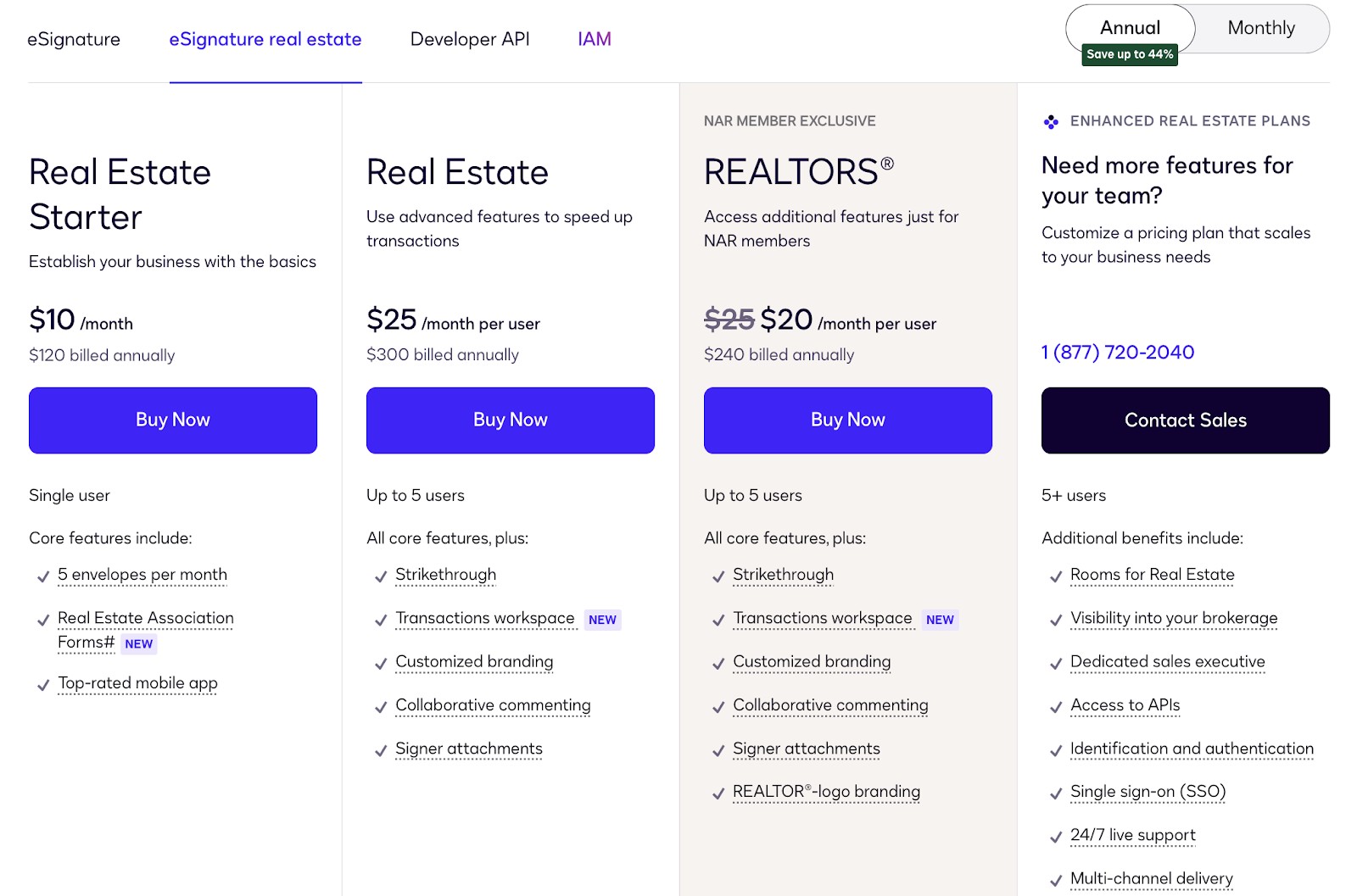ocusign’s eSignature real estate plan