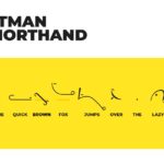 Pitman Shorthand Example