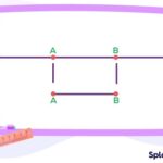 Line segment AB with points A and B indicating the endpoints