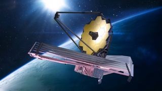 Image of the James Webb Space Telescope.