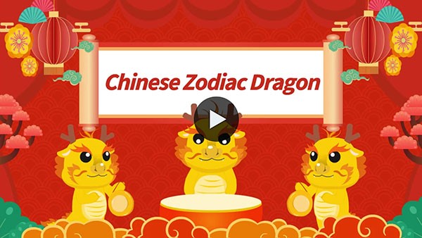 Alt text: Charismatic Chinese Zodiac Dragon with strong features representing strength, luck and leadership, linked to earth element and yang energy.