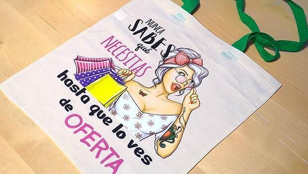 DTF tote bag printing