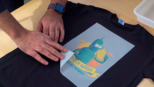 DTF T-shirt printing