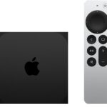 Apple TV 4K with Siri Remote showcasing high-quality streaming