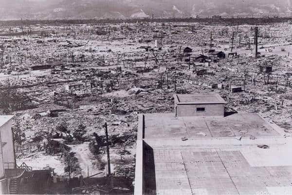 Devastation in Hiroshima
