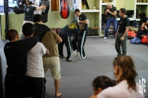 Group Krav Maga Training Session