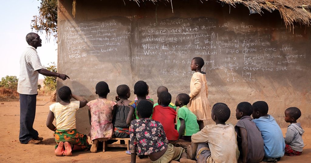 Children in school