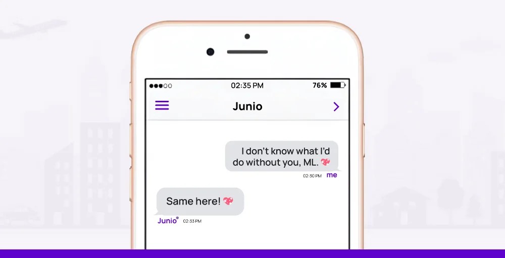ML in text conversation