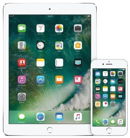 Apple iOS 10 Interface