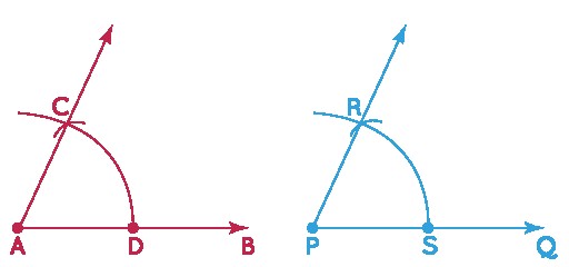 construction of congruent angles step 4
