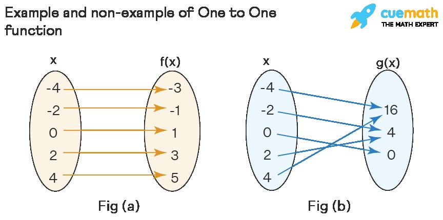 Illustration of a One-to-One Function