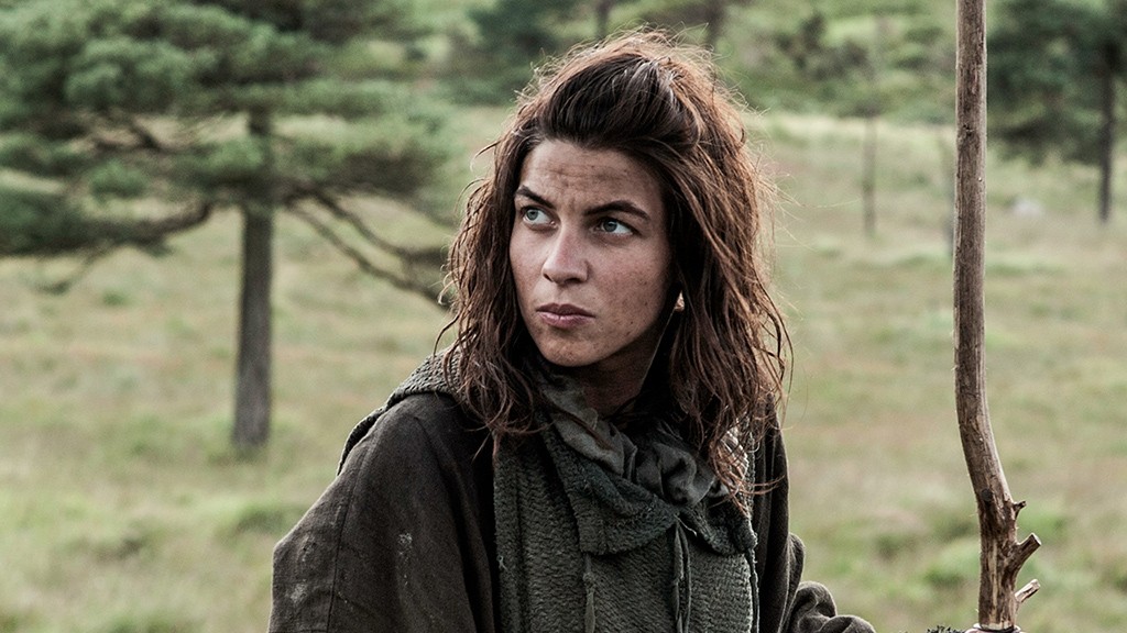 Osha, a wildling woman and protector of the Stark children