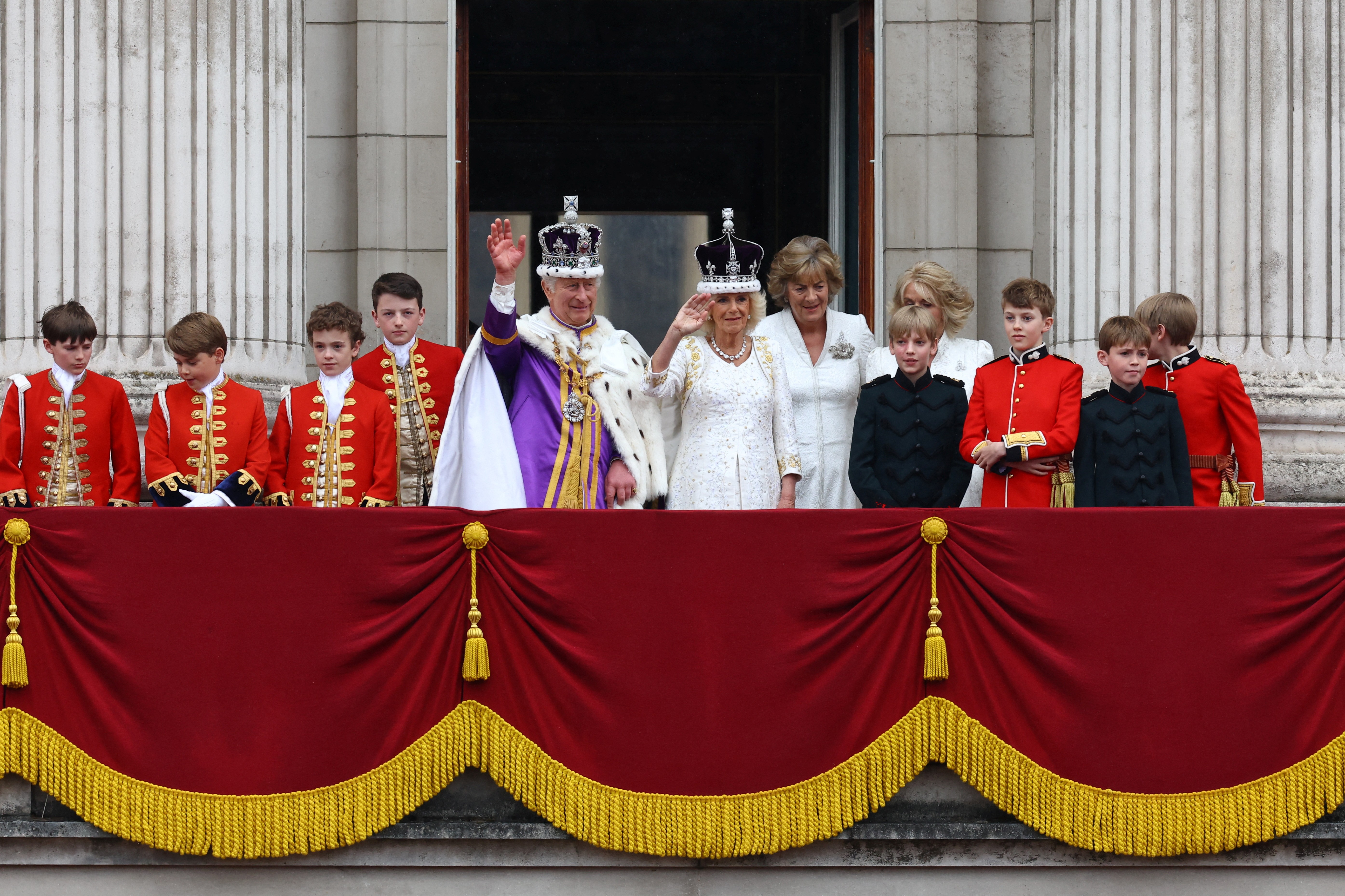 The Royal Standard flag, representing the monarchy and its rich history
