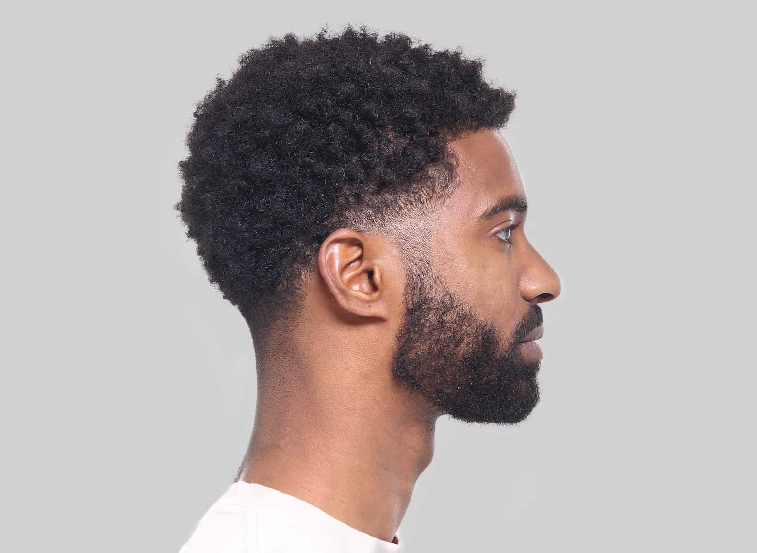 Man with Skin Taper