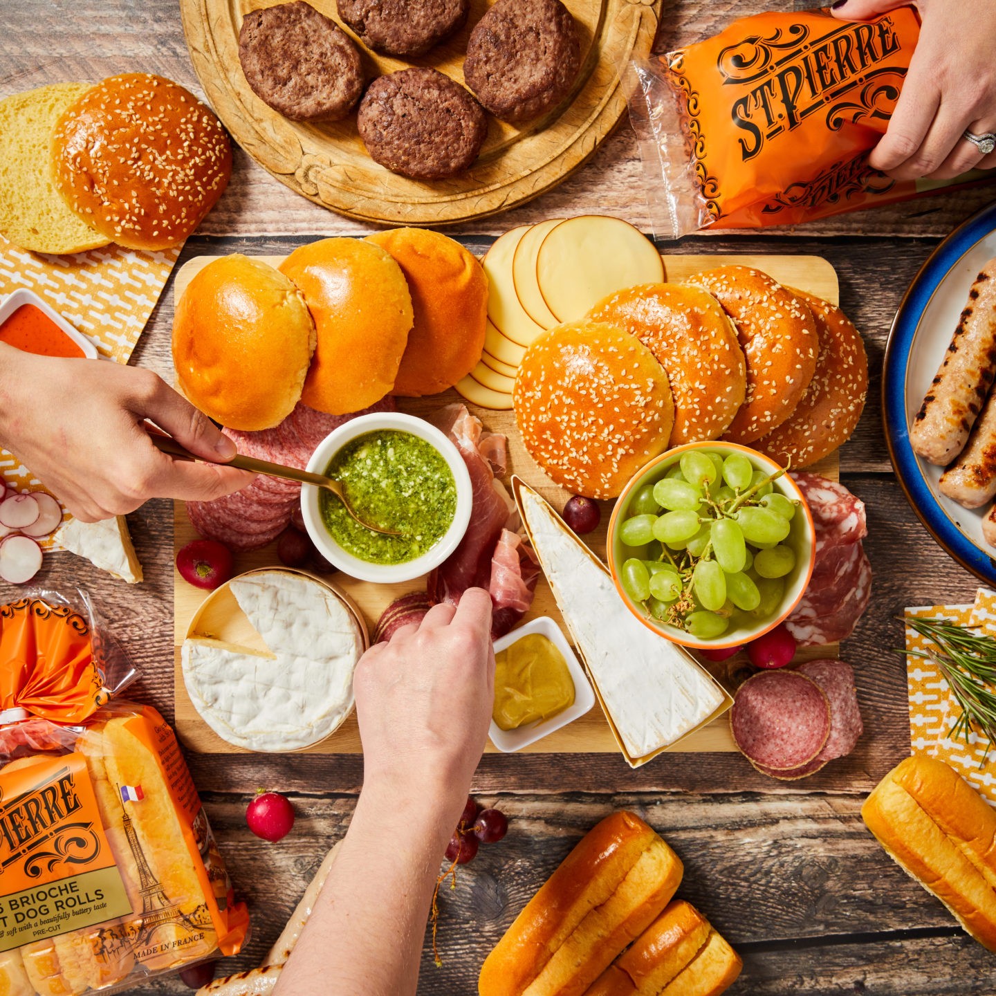 St Pierre Table Spread