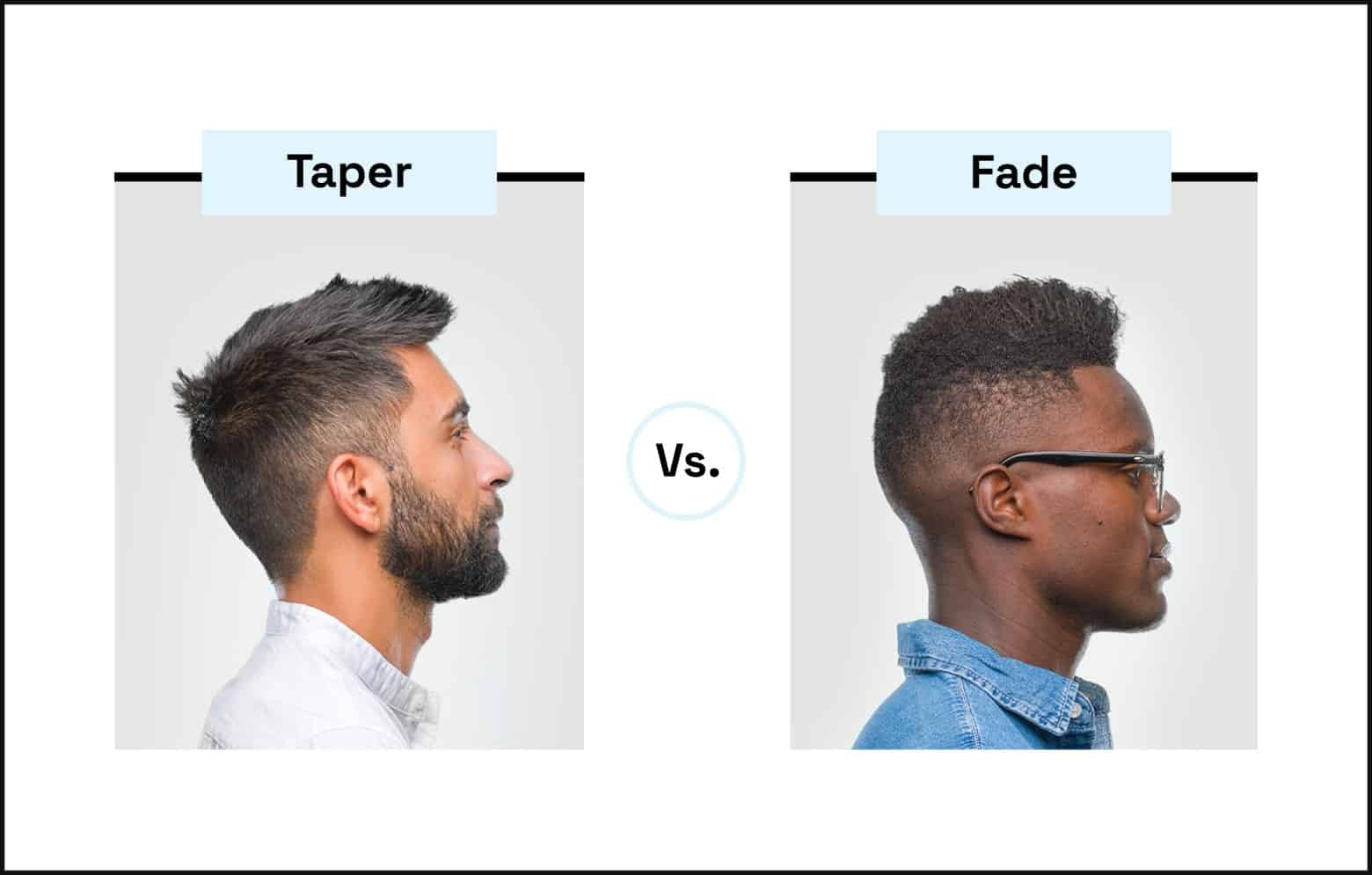 Taper vs Fade