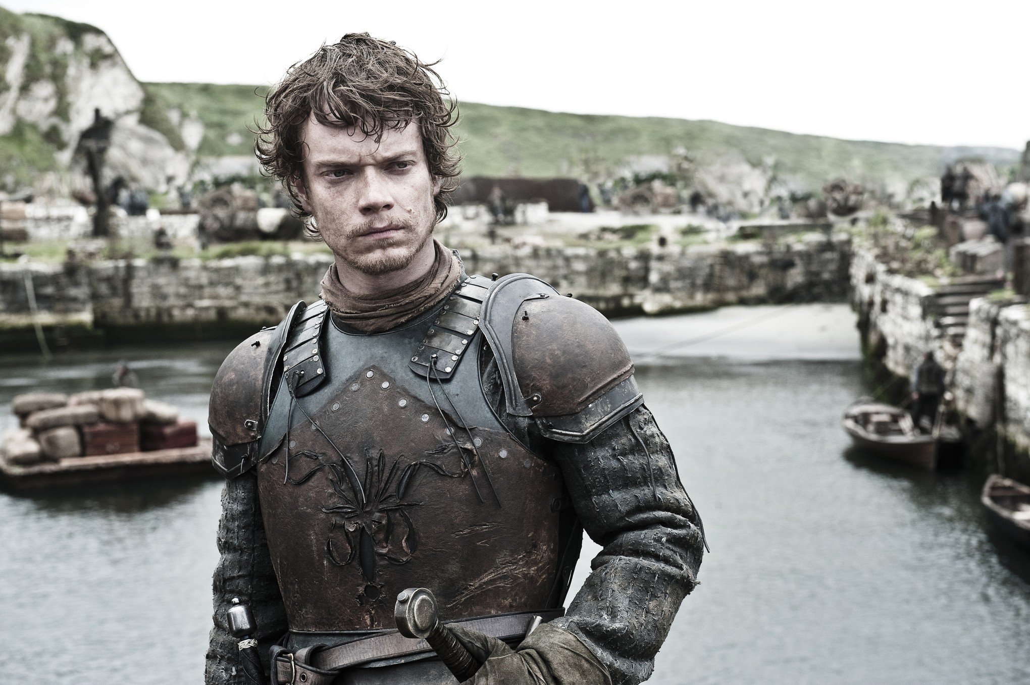 Theon Greyjoy, a conflicted character torn between two worlds