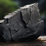 Basalt rock structure