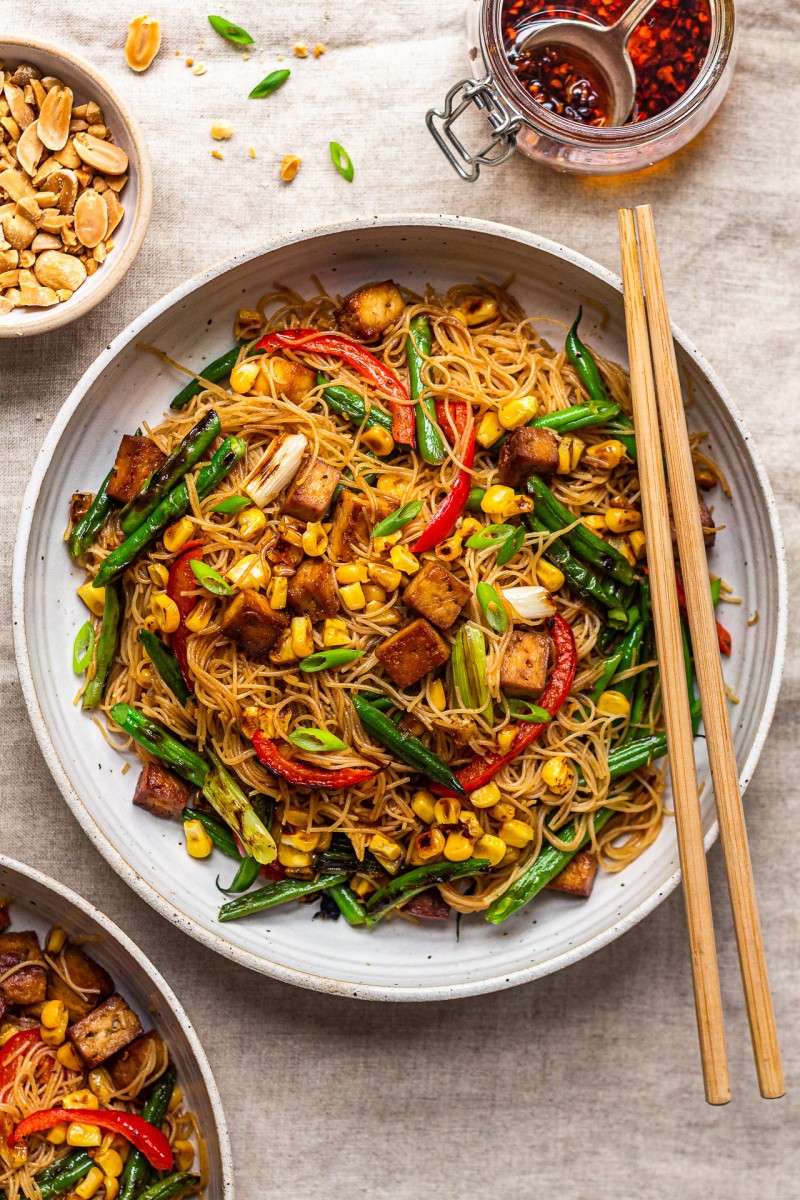 vermicelli noodles bowl
