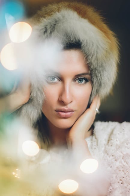 Portrait photo demonstrating a shallow depth of field