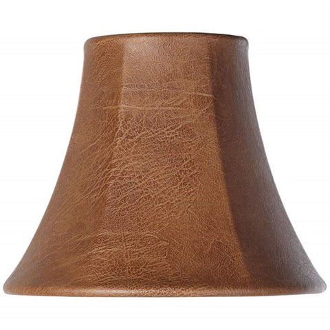 Example of lampshades made with leather